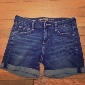 size 5 denim shorts